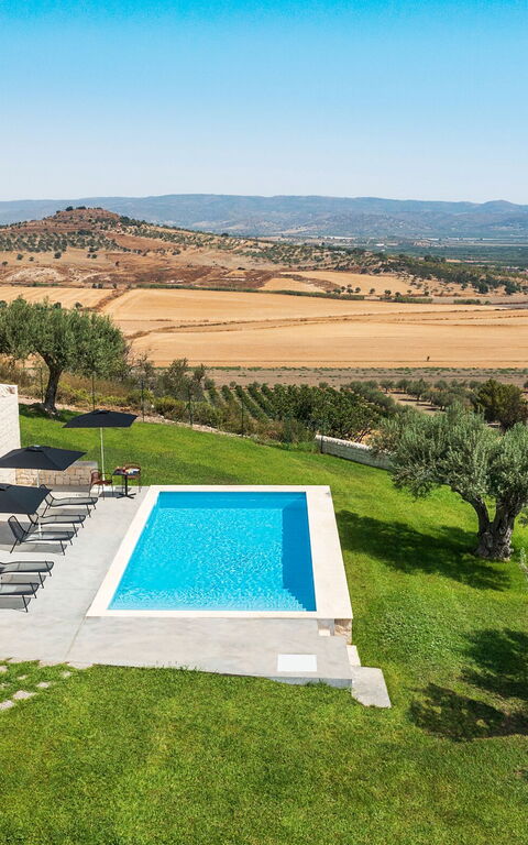 Villa Colleverde: Draussen, Garten, Schwimmbad