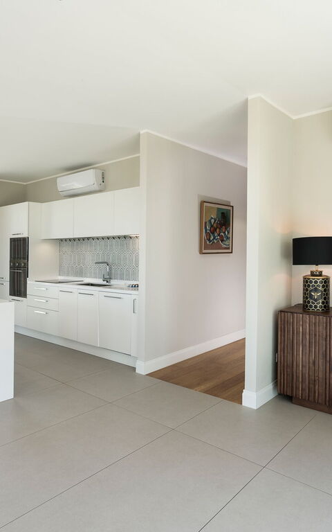 Villa Colleverde: Esszimmer, Küche, Wohnzimmer