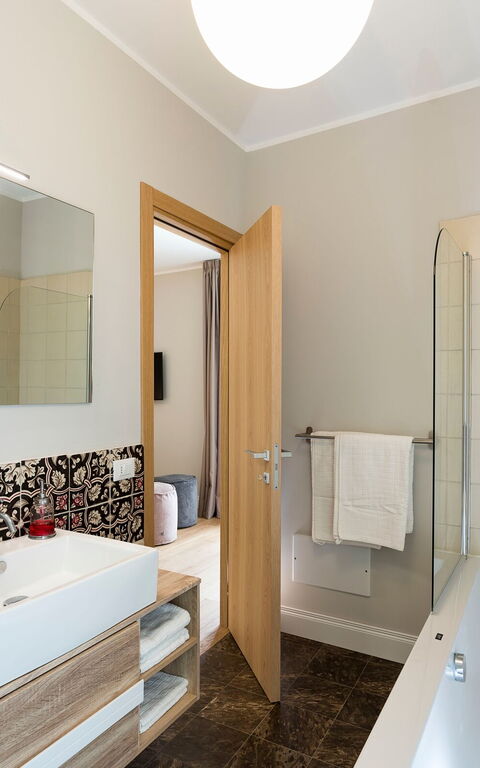 Villa Colleverde: Bad