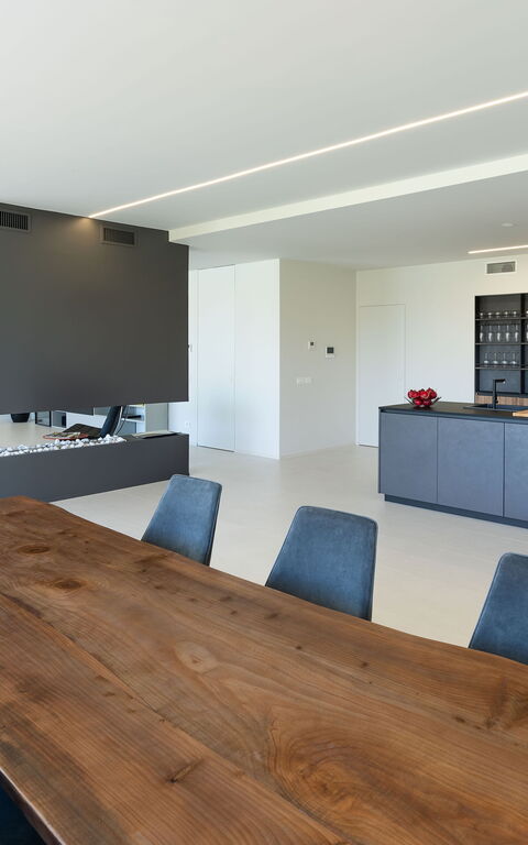 Villa Greta: Esszimmer, Küche