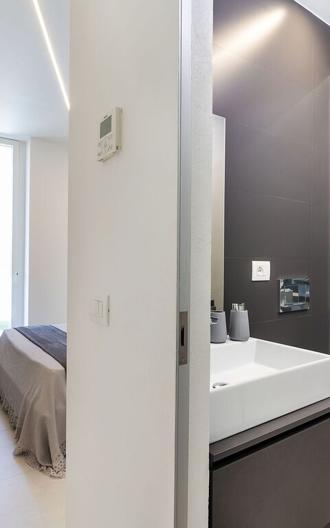 Villa Greta: Bad, Schlafzimmer