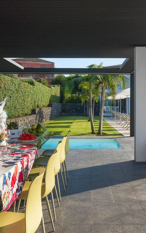 Villa Greta: Balkon / Terrasse / Patio, Garten