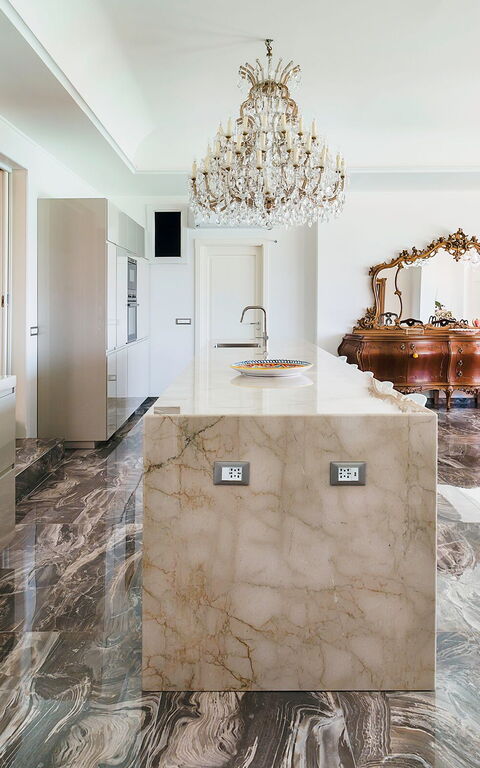 Villa Estella: Küche