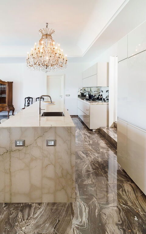 Villa Estella: Küche