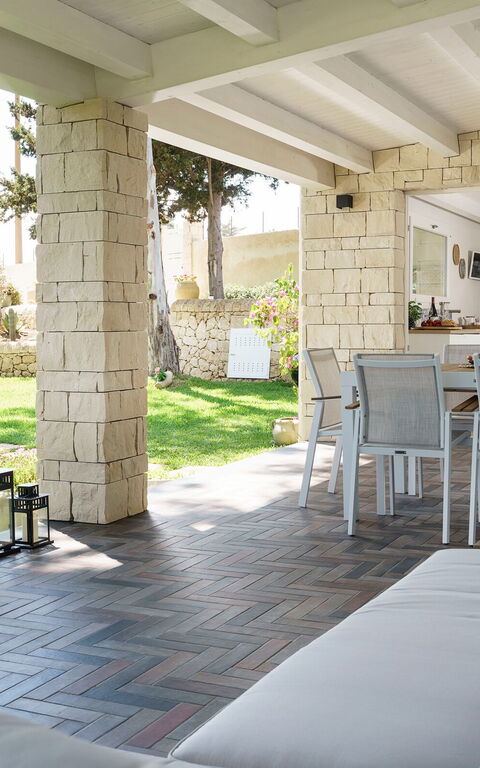 Marinella Punta Milocca: Balkon / Terrasse / Patio