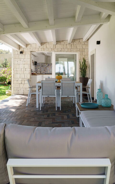 Marinella Punta Milocca: Balkon / Terrasse / Patio