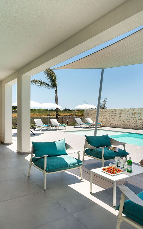 Villa Nica: Balkon / Terrasse / Patio