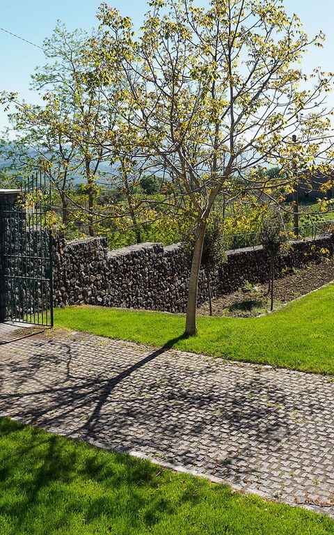 Villa Nerello: Draussen, Haupteingang