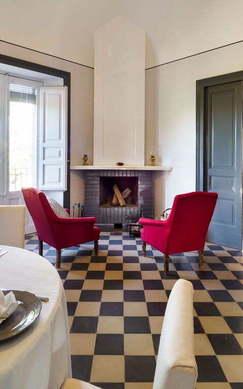 Villa Nerello: Esszimmer