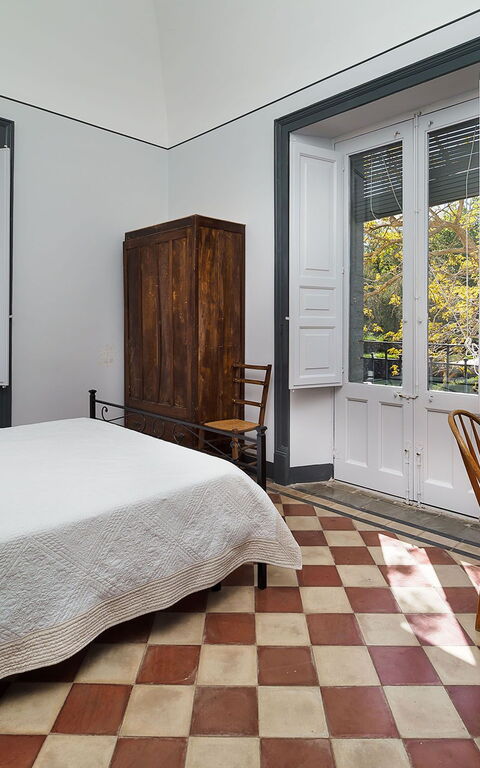 Villa Nerello: Schlafzimmer