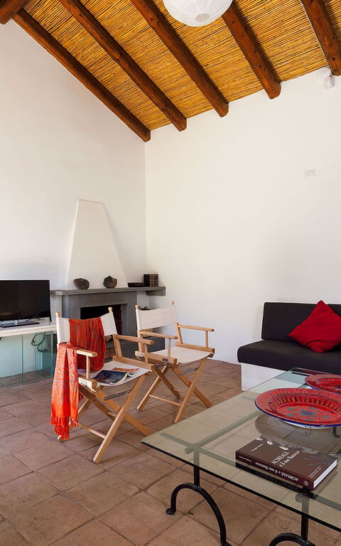 Villa Nerello: Wohnzimmer