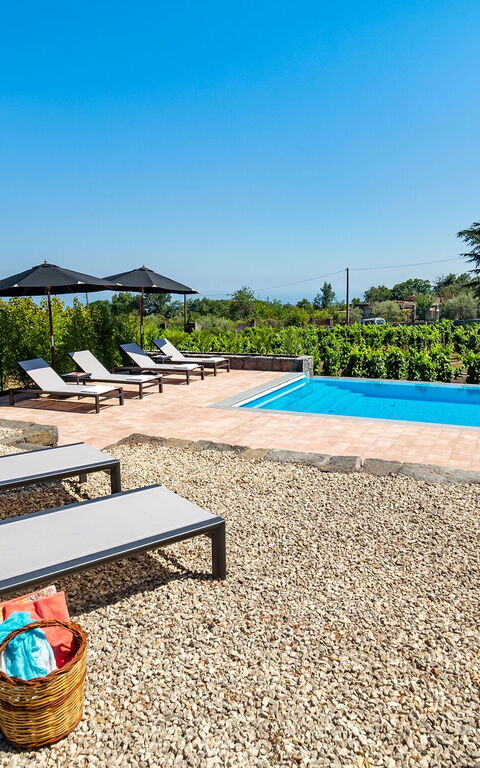 Villa Palmento Rosa: Schwimmbad