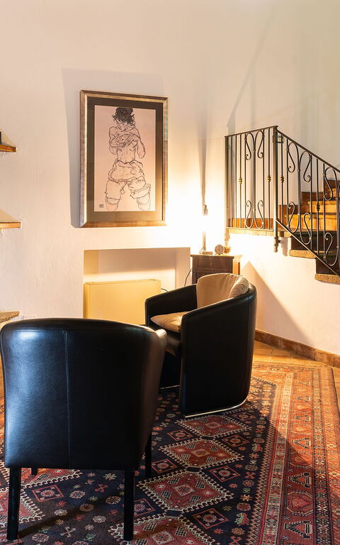 Villa Palmento Rosa: Wohnzimmer