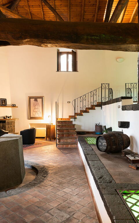 Villa Palmento Rosa: Wohnzimmer