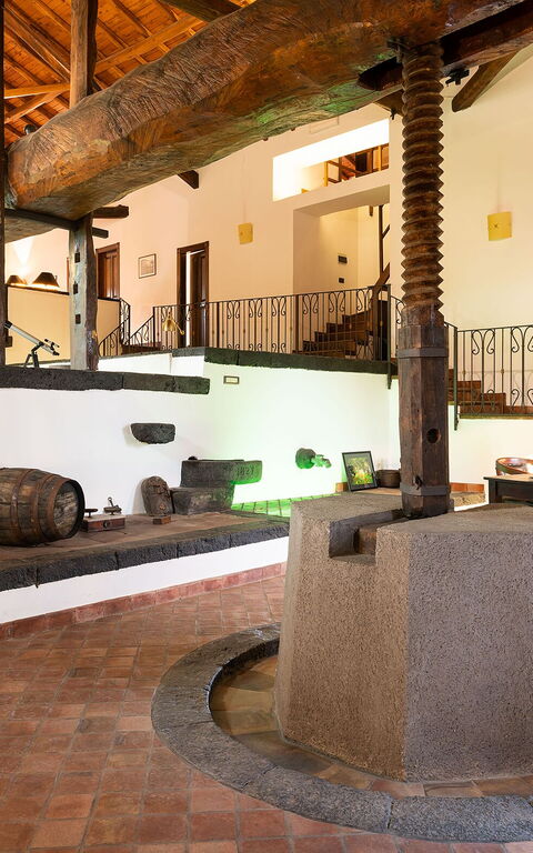 Villa Palmento Rosa: Wohnzimmer