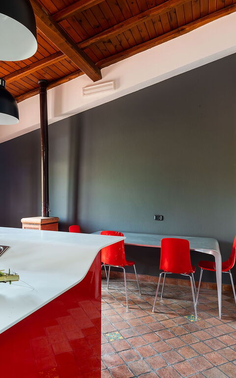 Villa Palmento Rosa: Küche