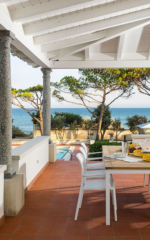 Villa Maya: Balkon / Terrasse / Patio, Draussen