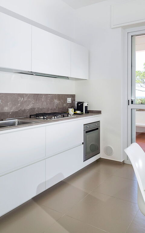 Villa Maya: Esszimmer, Küche