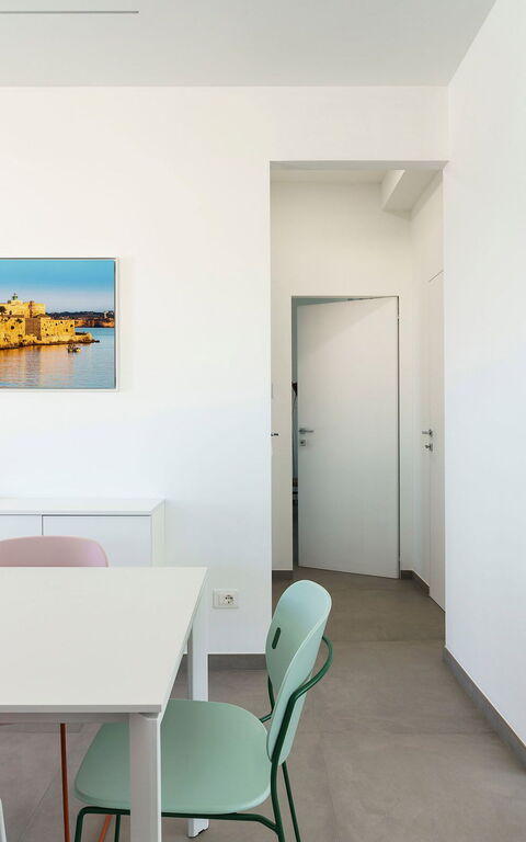 Villa Mia: Esszimmer, Küche, Wohnzimmer