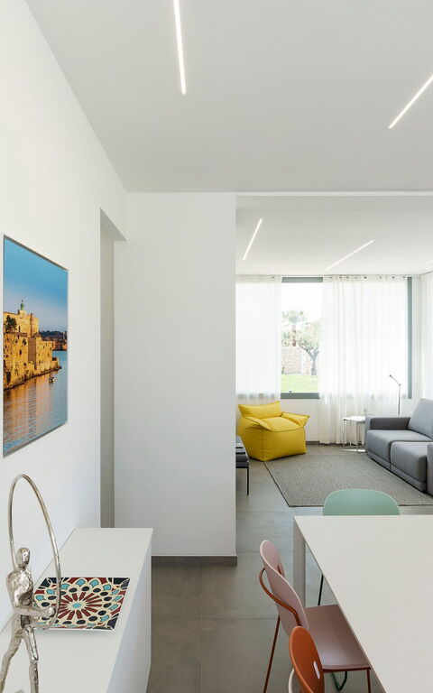 Villa Mia: Esszimmer, Küche, Wohnzimmer