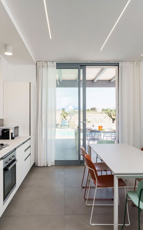 Villa Mia: Esszimmer, Küche