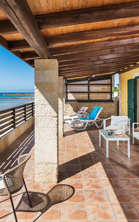 Mare Del Sud: Balkon / Terrasse / Patio
