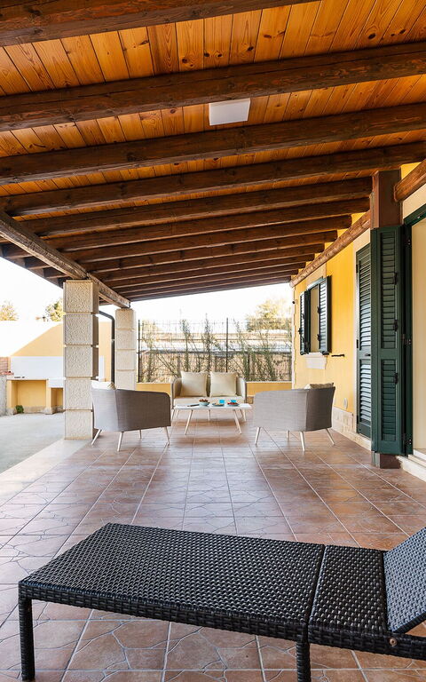 Mare Del Sud: Balkon / Terrasse / Patio, Draussen