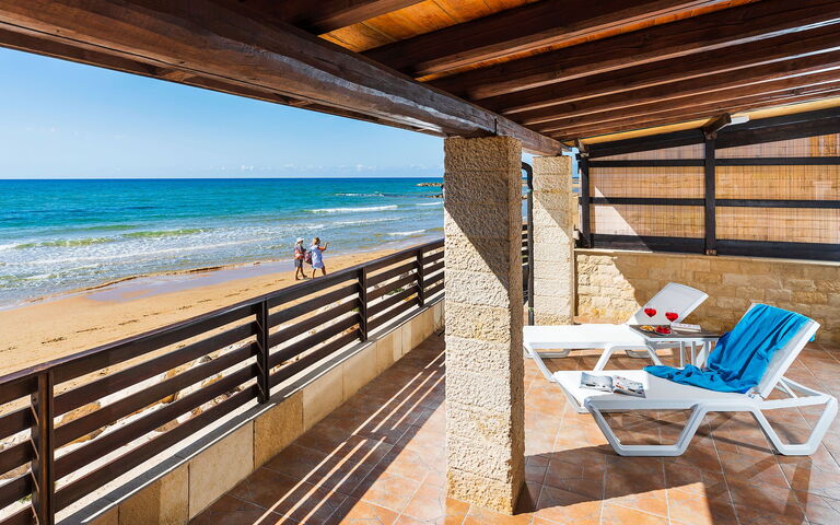 Mare Del Sud: Balkon / Terrasse / Patio, Draussen