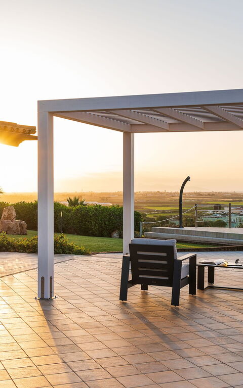 Villa Cielo: Balkon / Terrasse / Patio, Draussen