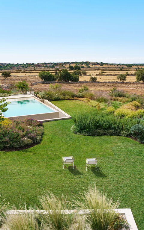 Villa Meravilla: Draussen, Garten, Schwimmbad