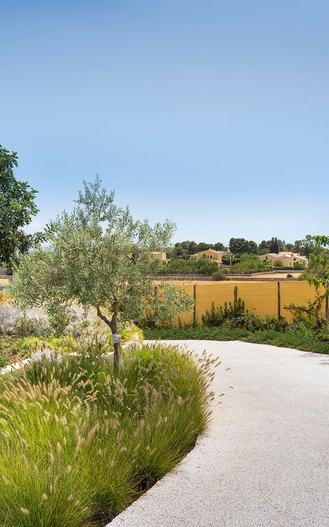 Villa Meravilla: Draussen, Garten, Haupteingang