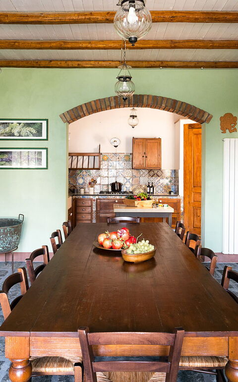 Villa Mila: Esszimmer