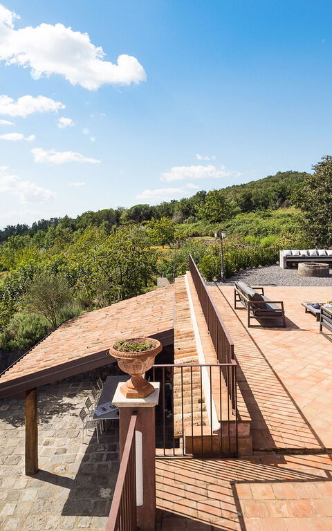 Villa Mila: Außen, Balkon / Terrasse / Patio, Draussen