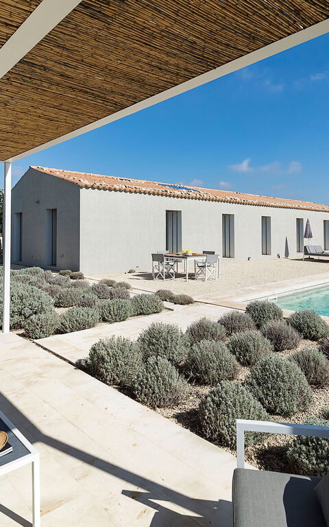 Villa Hybla: Balkon / Terrasse / Patio, Schwimmbad