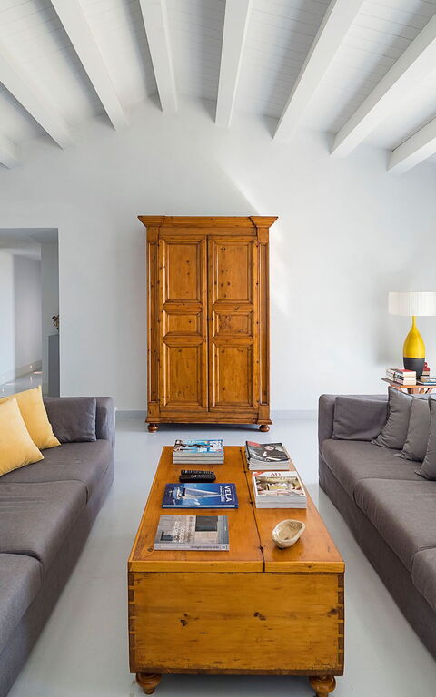 Villa Hybla: Wohnzimmer