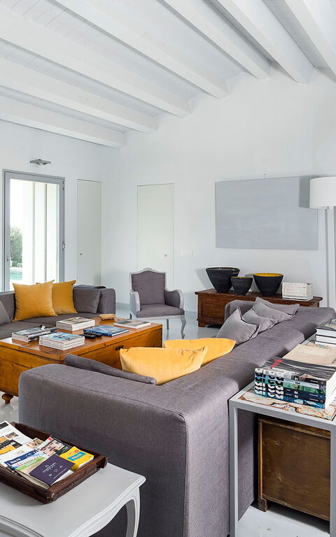 Villa Hybla: Wohnzimmer