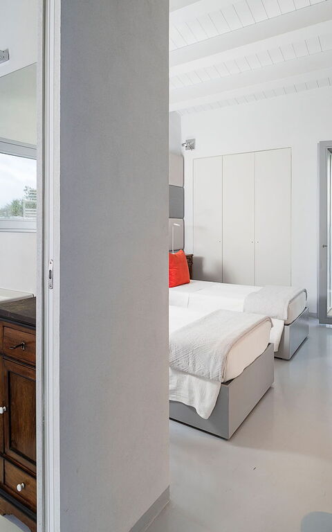 Villa Hybla: Bad, Schlafzimmer