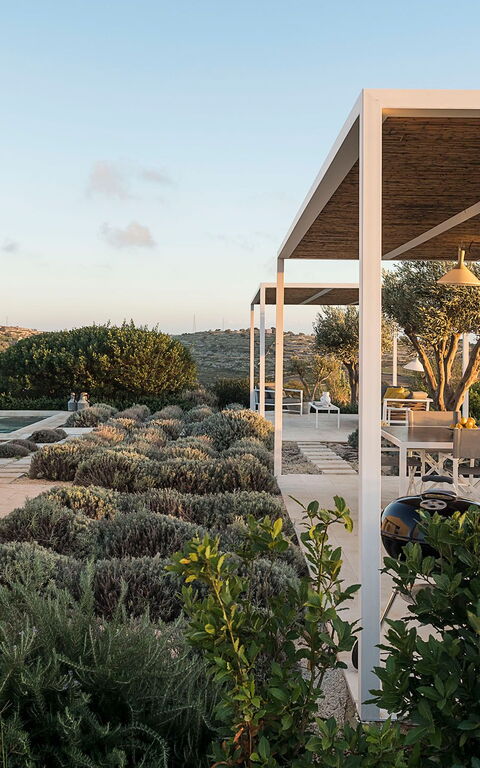 Villa Hybla: Balkon / Terrasse / Patio