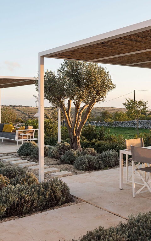 Villa Hybla: Balkon / Terrasse / Patio, Draussen