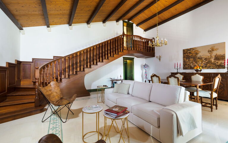 Villa Girasole: Wohnzimmer