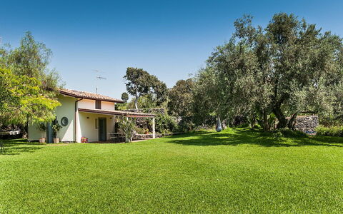 Unterkunft Casetta: Garten