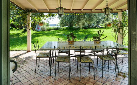 Unterkunft Casetta: Balkon / Terrasse / Patio