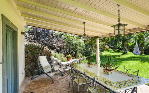 Unterkunft Casetta: Balkon / Terrasse / Patio