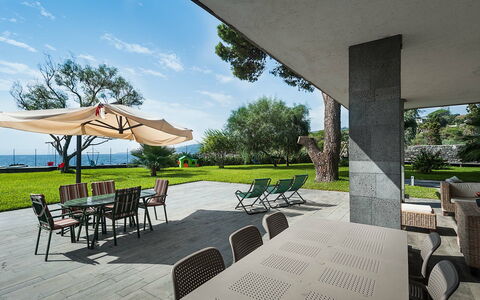 Unterkunft Lampara: Balkon / Terrasse / Patio, Draussen