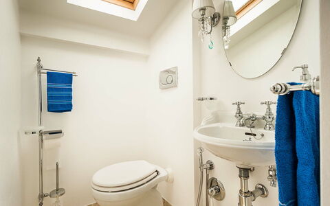 Unterkunft Casetta: Bad