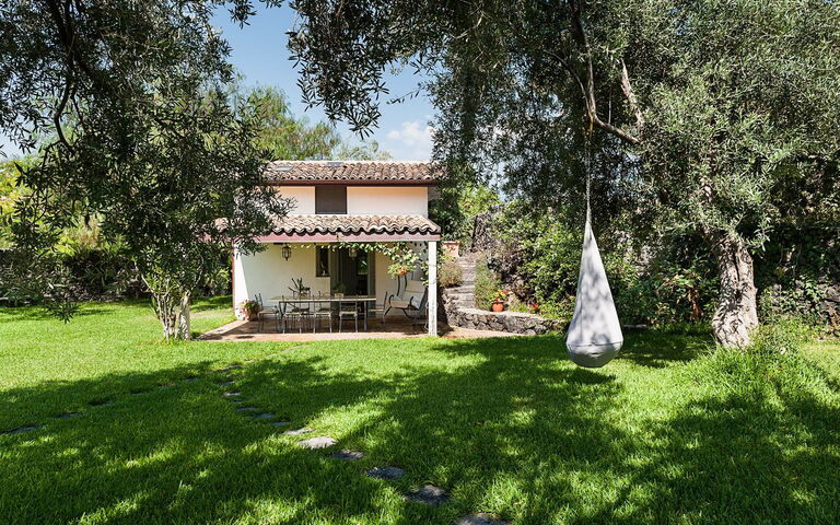 Unterkunft Casetta: Balkon / Terrasse / Patio, Garten