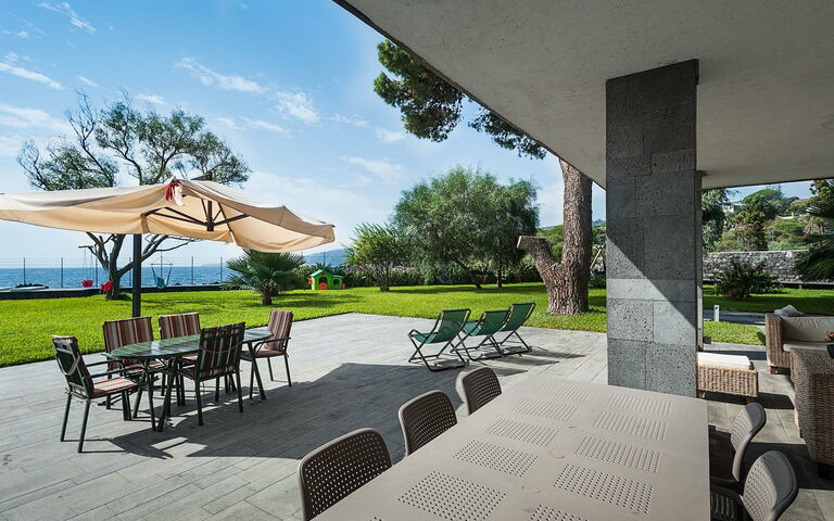 Unterkunft Lampara: Balkon / Terrasse / Patio, Draussen