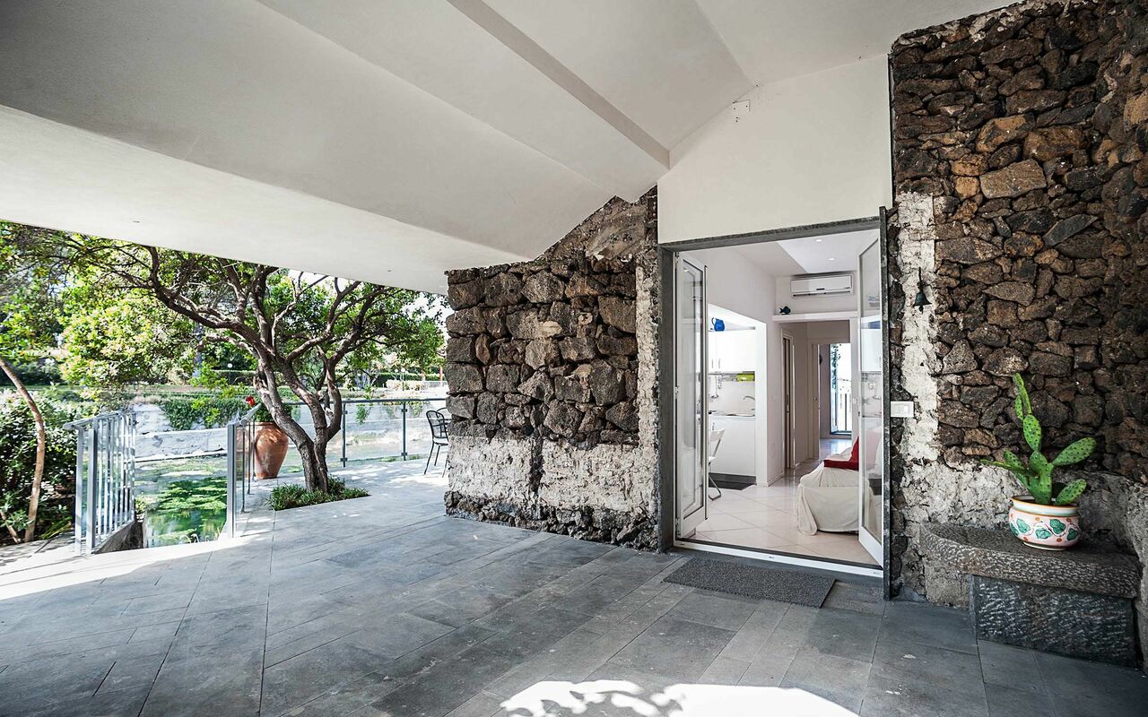 Unterkunft Conchiglia: Balkon / Terrasse / Patio, Draussen