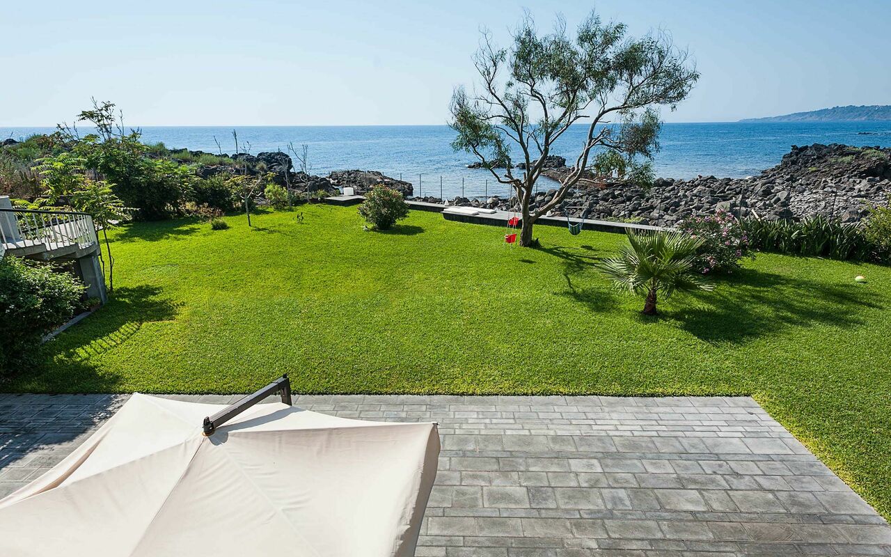 Unterkunft Lampara: Balkon / Terrasse / Patio, Draussen