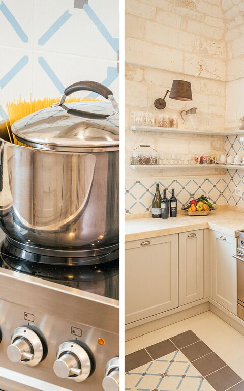 Villa Bellavista: Küche